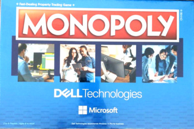 Monopoly Dell Technologies Microsoft Board Game - NEW - SEALED