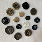 Over 120 *Hodge Podge*  of Vintage buttons, various materials, shapes & uses — photo 6
