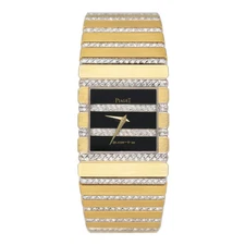 Piaget Polo 7131 C705 Black Dial Ladies Watch