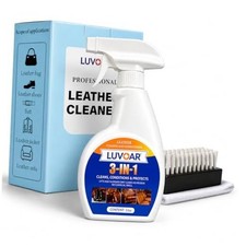 Leather Cleaner and Conditioner 3-in-1 Spray, Use on Leather Furniture, 32oz