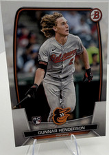 Topps 2023 Bowman Gunnar Henderson #65 Orioles Rookie Base Set Baseball Card