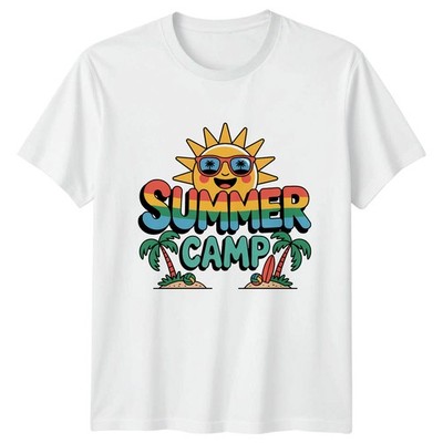 Sommer Camp T-Shirt Retro Strand Sommer Urlaub Geschenk für Sie und Ihn