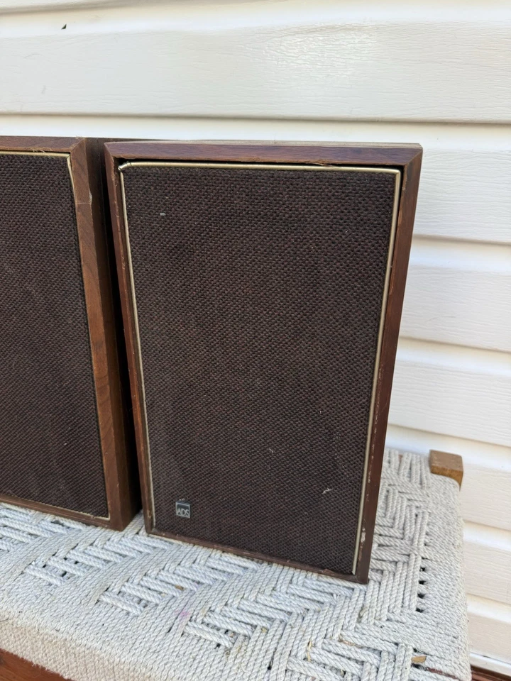 🍊Altavoces de madera Sylvania vintage años 60 de piso/estante | Modelo AS62W SIN PROBAR Foto 3 de 4