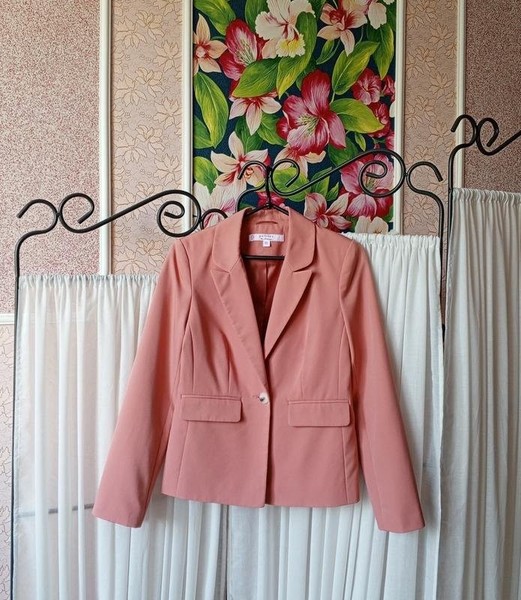 Women Miss Selfridge Blazer Coral S