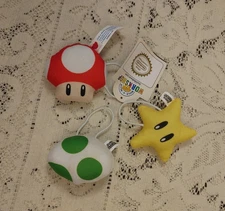 Build A Bear Super Mario Nintendo Wristie Mushroom Star Egg Power Pack BNWT
