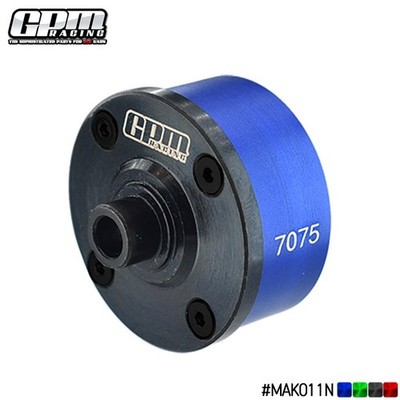 GPM Carbon Steel+Alu 7075 F/C/R Diff Case 31mm Kraton 6S Typhon TLR Infraction