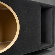 Single Custom Kerf-Ported Sub Woofer Enclosure Box for 15  Subwoofer 2.6 Cu ft 