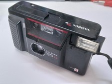 Yashica T Af W Carl Zeiss 35mm F3.5 Tessar Lens Non Working For Parts AS IS