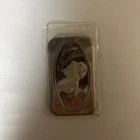 1 oz Silver 1972  MERRY CHRISTMAS   .999 FINE SILVER ART BAR