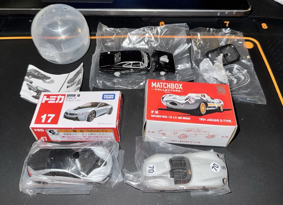 Matchbox 70th Anniversary 1954 Jaguar D-Type Tomica BMW Fast & Furious Charger - Image 2 of 2