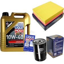 INSPEKTIONSKIT FILTER LIQUI MOLY ÖL 5L 10W-40 für Audi A4 8D2 B5 1.6 1.8 8D5