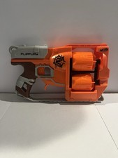 Nerf Zombie Strike FlipFury Flip Fury Blaster Dart Gun