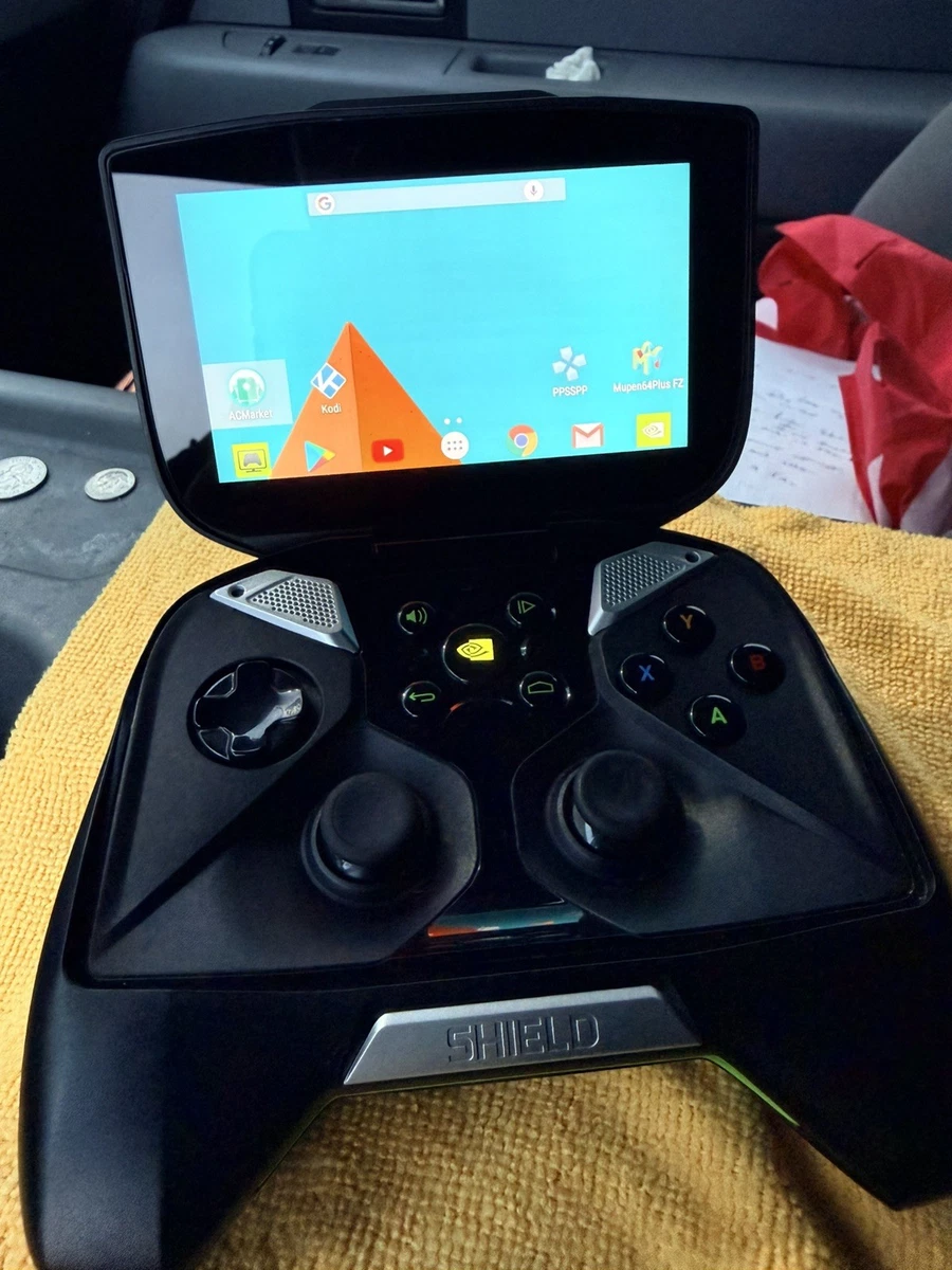 NVIDIA Shield Portable Black Video Game Handheld Systems for sale