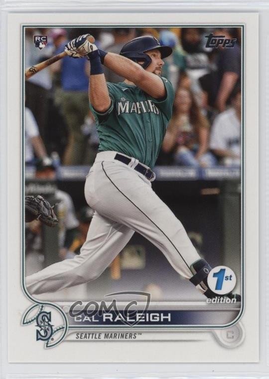 2022 Topps Series 1 1st Edition Cal Raleigh #277 1hb1