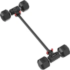 Dumbbell Converter by  – Turn Dumbbells into Barbell Set – Adjustable Weights & 