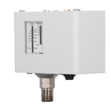 ⁺Air Compressor Pressure Switch SPDT Pneumatic Pressure Gauge Adjustable