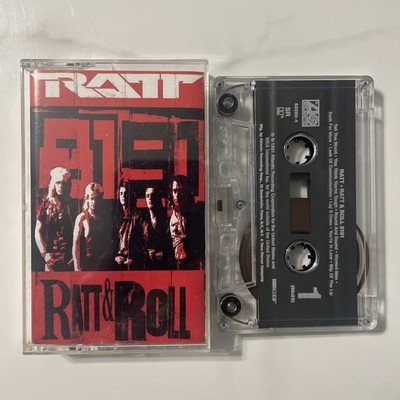Ratt - Ratt & Roll 8191 (Cassette, 1991) Atlantic Recording ~ BUY 2 GET 1 FREE!