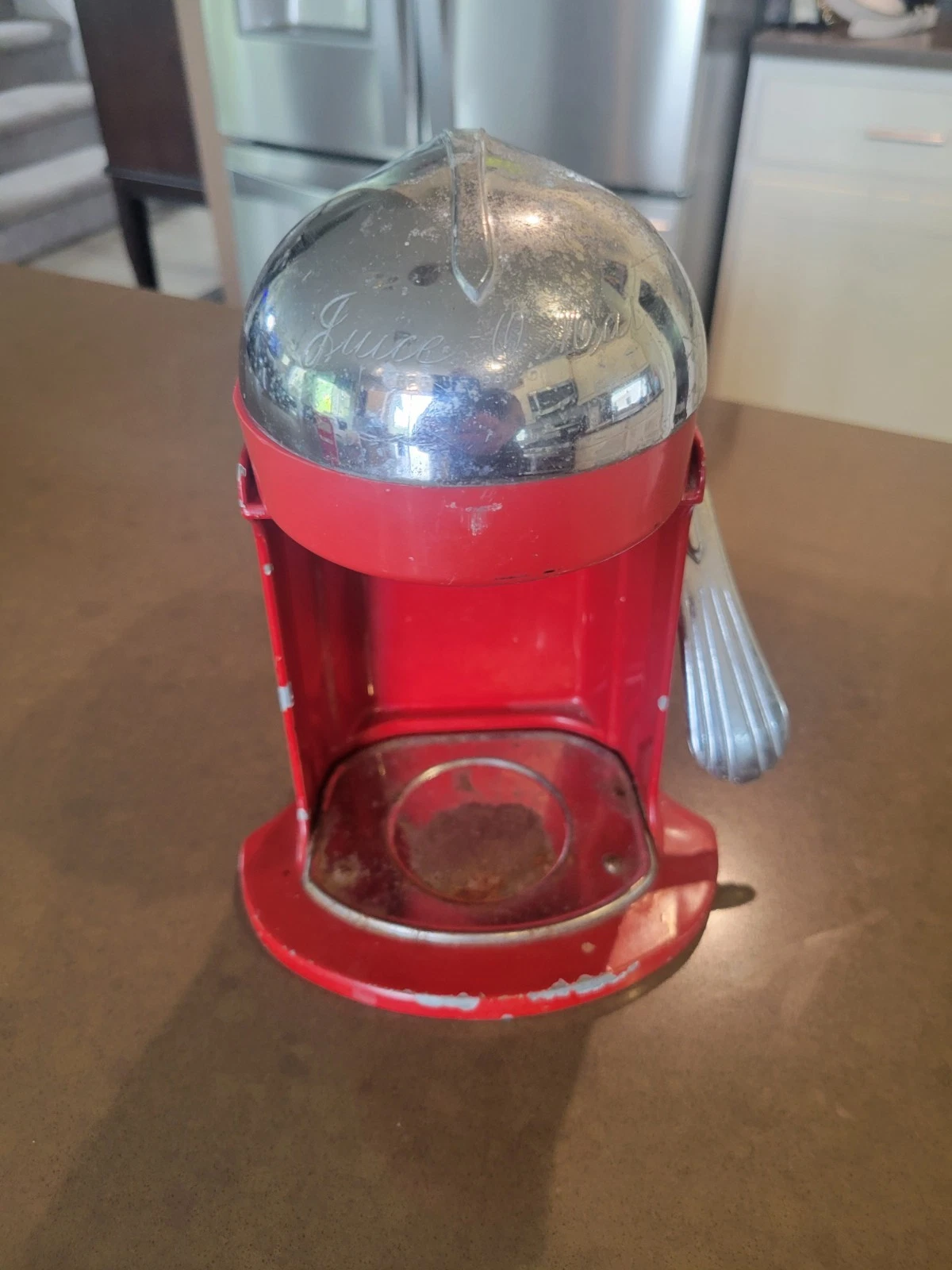 Rival MFG Co Vintage Juice-O-Mat Manual Citrus Press Juicer