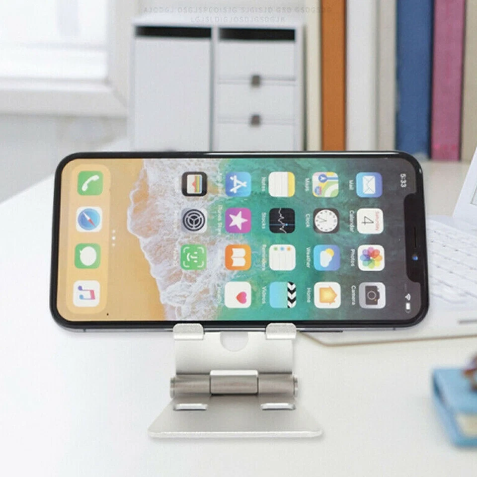 Aluminum Desk Mount Stand Holder For Air Samsung  iPhone - Image 3 of 4