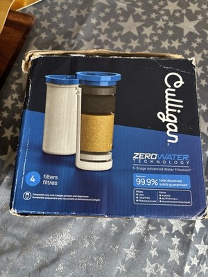 2 PACK Culligan with ZeroWater Technology Replacement Filter 5-Stage Advanced