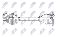 Nty Antriebswelle NPW-AU-092 FüR Audi Vw