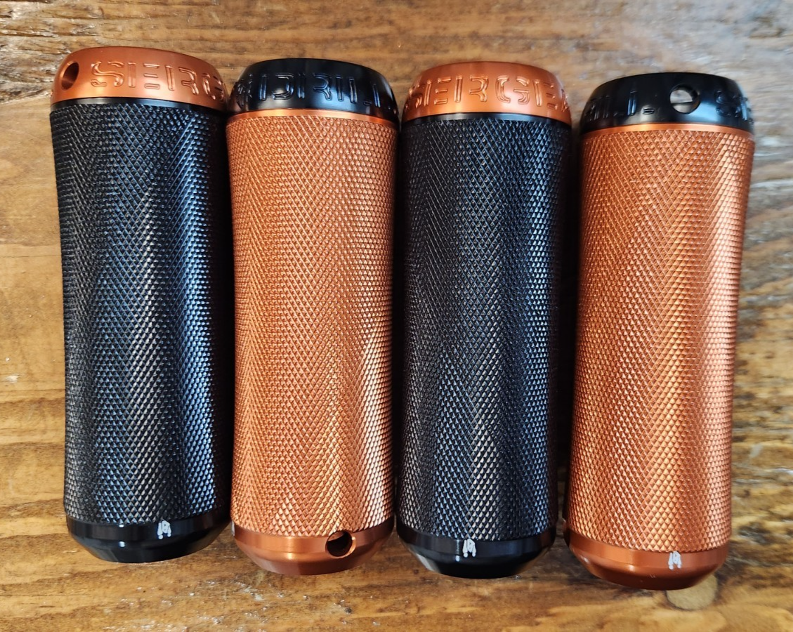 2026 IGI DRILL SERGEANT BMX FLATLAND MIXED BLACK/AMBER PEGS | eBay