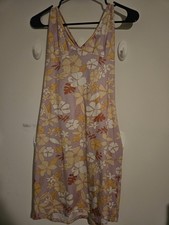 Women's Floral Sleeveless Dress Size L