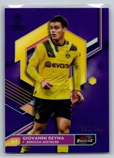 2022 Topps Finest UEFA Club Competitions Purple Refractor /299 Giovanni Reyna