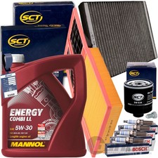  INSPEKTIONSPAKET+MANNOL 5W30  passend für 1.4+16V FABIA 6Y ROOMSTER 5J IBIZA 4