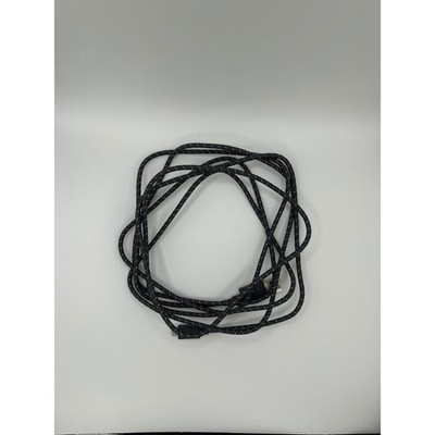 Micro USB Cable 8ft Braided Black White Patterned Long Charging Data Sync Cord