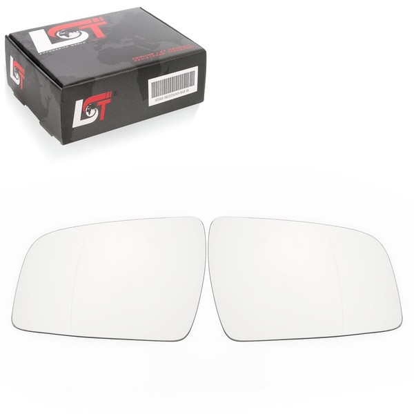 2X AußEnspiegel Glas Zum Kleben AsphäRisch Links Rechts FüR Opel Zafira B 08-15-image