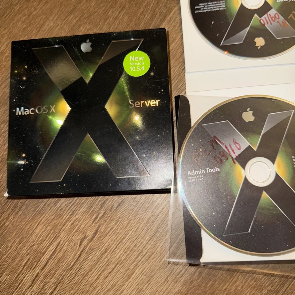 Apple Mac OS X Version 10.5.4 Leopard Server Unlimited Client License (MB605Z/A) - Image 2 of 2