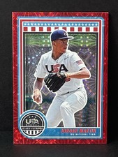 2025 Panini Stars and Stripes #8 Jordan Martin 017/225 Red Fireworks