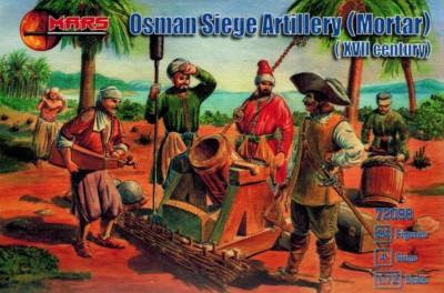 Mars 72098 - Osman Siege Artillery XVII century - 1:72
