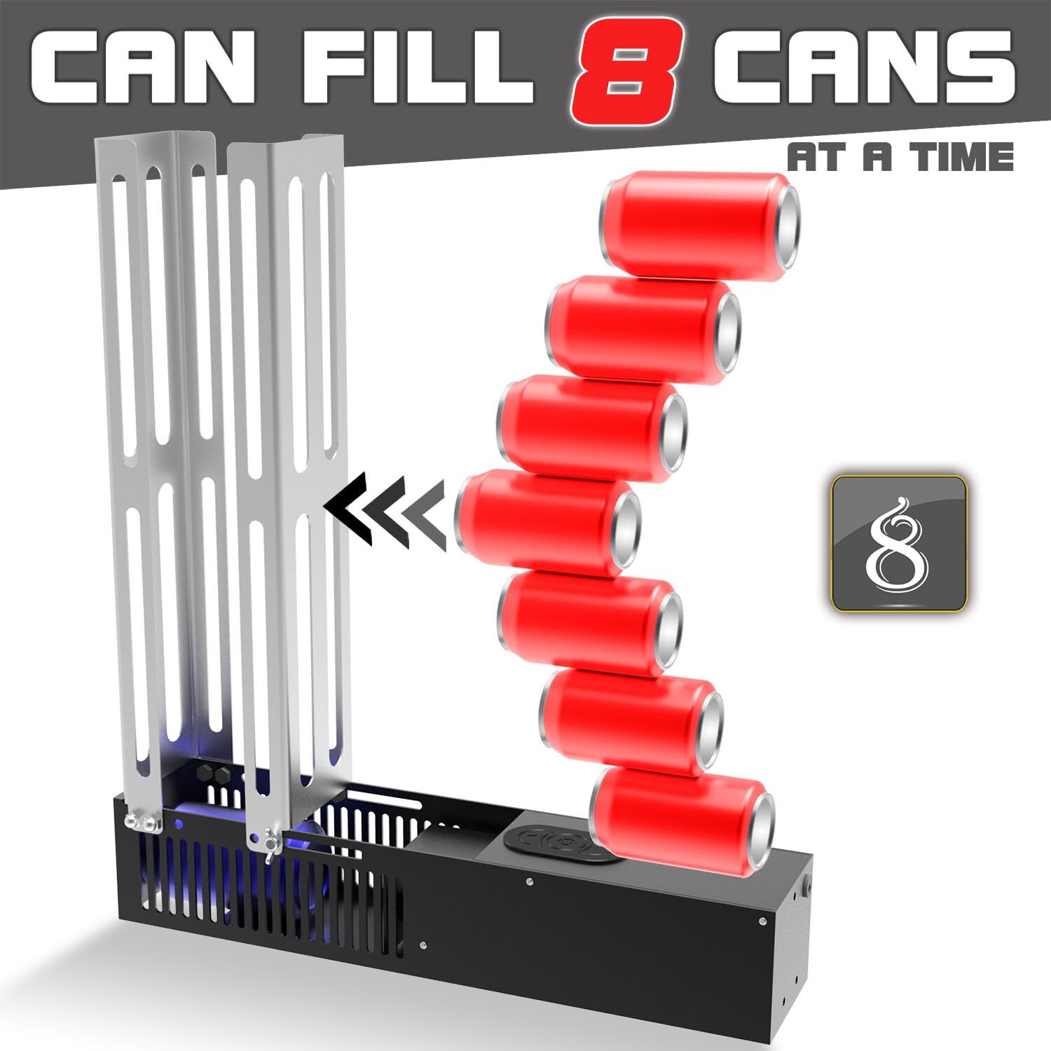 Electric Can Crusher Automatic Electric can crushers for recycling 12oz