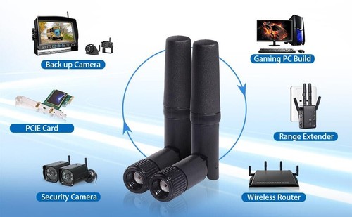 4-Pack WiFi Antenna 2.4GHz 5GHz Dual Band RP-SMA Male for Router Back Up Camera - 第 16/16 張圖片