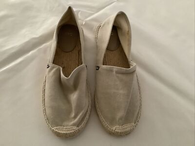 Gap (nicht die Marke High Street) beige Damen-Espadrilles Größe 8 (eher UK6)