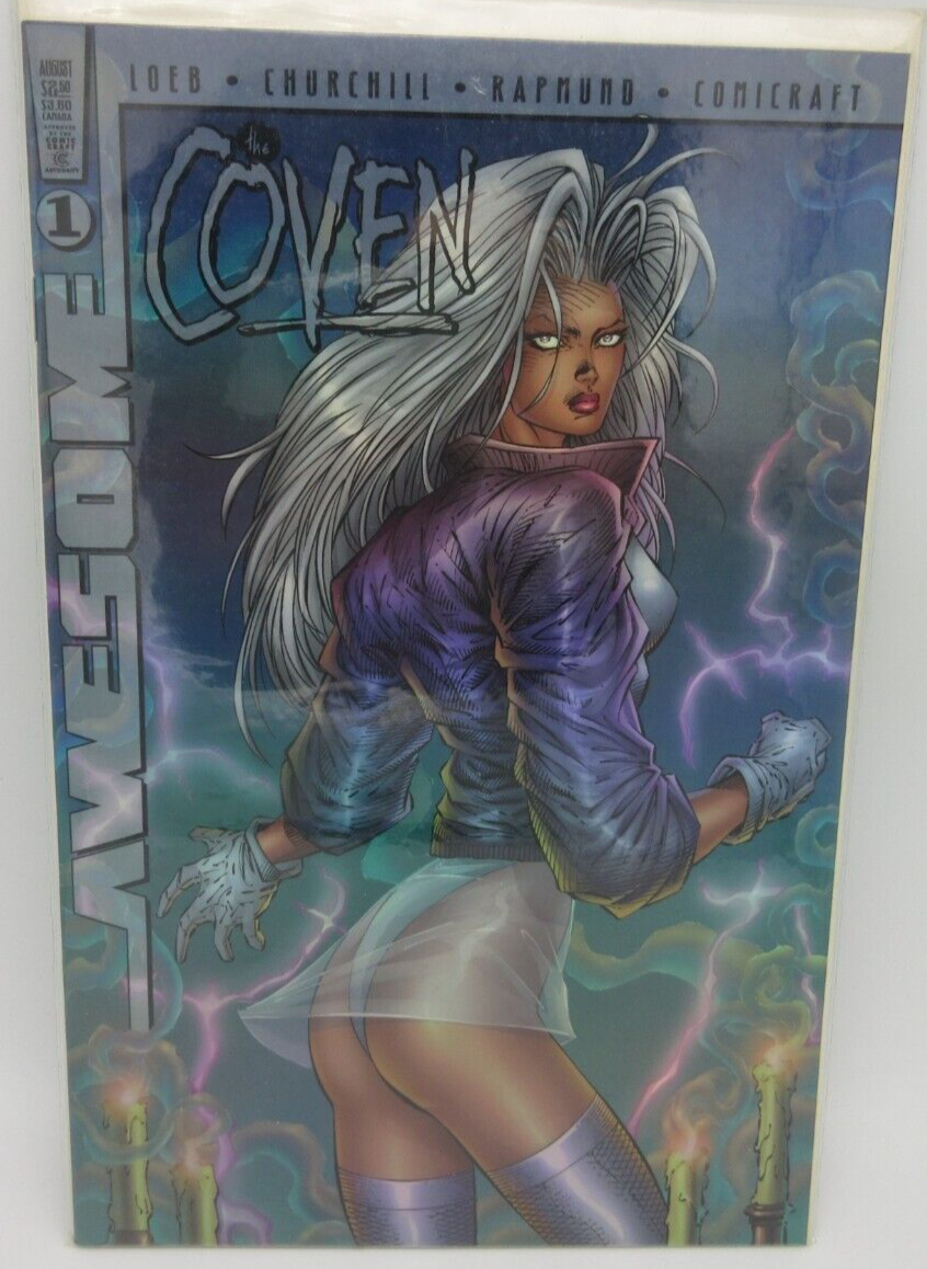 Coven #1 Dynamic Forces Exc. Chrome Variant LTD. 5000 Rob Liefeld Awesome  1997