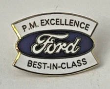Ford Motor Company Pin Hat Lapel P M Excellence Best In Class Automobile