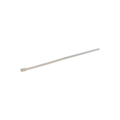 10X BU44-200 Kabelbinder L: 200mm W: 4,6mm Edelstahl 445N Farbe: Stahl RAYCHEM R
