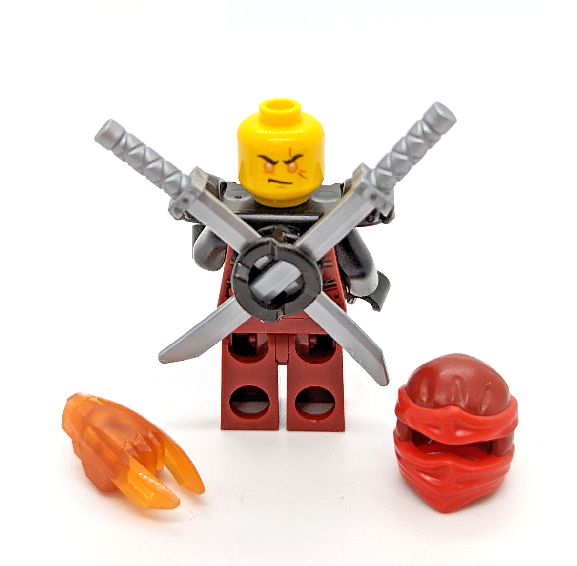 LEGO Ninjago Minifigure: Kai w/ Copper Time Blade (njo0277) Hands