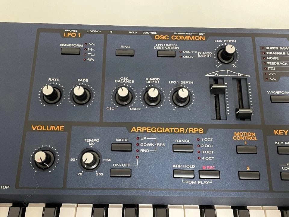 Roland JP-8000 49-Key Sound Module Keyboard Synthesize - Image 3 of 4