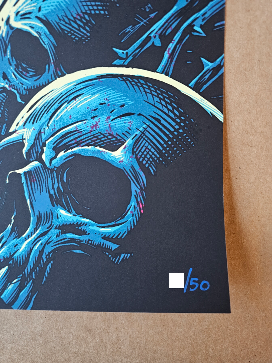 Metallica Poster Lumen Field Seattle 9/1/24 2024 Night 2 Brandon