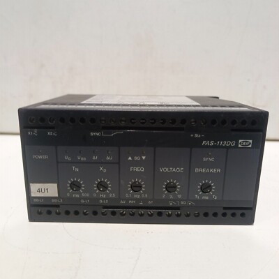 Deif Fas-113Dg Synchroniser Controller 230vac