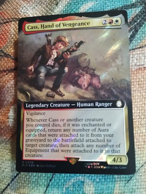 EXT SURGE FOIL Cass, Hand of Vengeance - PIP - NM - MTG - Magic: The Gathering