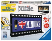 Ravensburger 3D Puzzle Filmstreifen Minions British 112074 Neu & Ovp