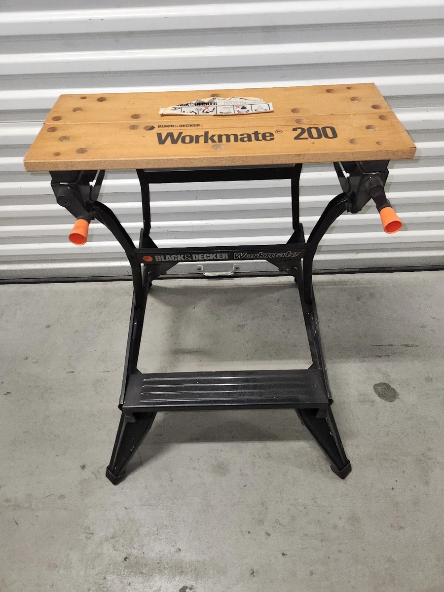 Black & Decker Workmate 79-001 Type 4 Portable Work Table Alum H Frame