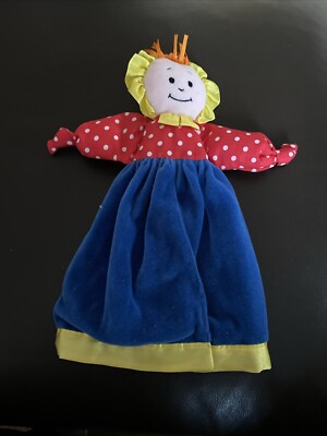 Vintage LAMAZE Little Knotties Plüsch Stoffpuppe Baby Sicherheitsdecke Bettdecke