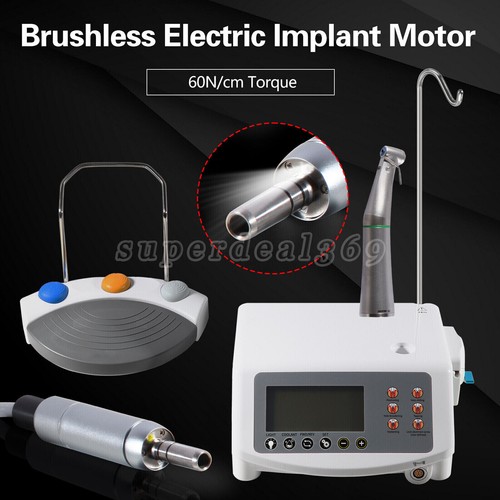 Sistema motore impianto dentale chirurgico brushless/touch screen con manipolo 20:1 CE - Foto 12 di 24
