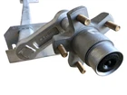 Triton 02360-G 2200 Lb Galvanized Snowmobile Trailer Torsion Axle